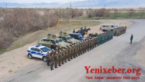 В войсках Нахчыванского гарнизона прошли тактические учения