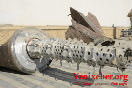 Обнаруженная в Шуше ракета –