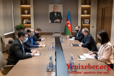 Джейхун Байрамов встретился с генсеком Тюркского совета-