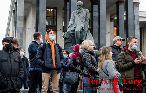 Участники незаконной акции перекрыли несколько улиц-