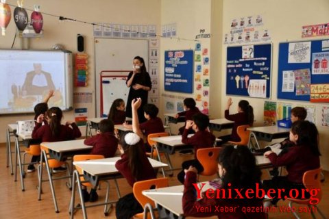 Еще одна школа в Мингячевире перешла на дистанционное обучение