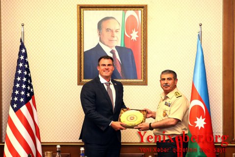 Закир Гасанов встретился с делегацией американского штата Оклахома-