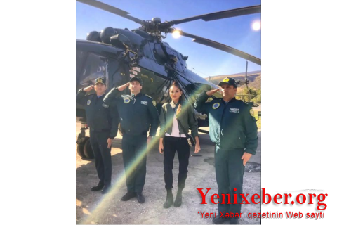 Первый вице-президент Мехрибан Алиева поделилась на официальной странице в Instagram фотографией из Губадлинского района-