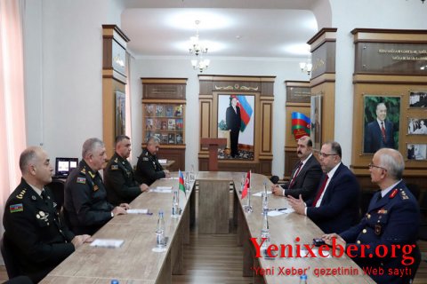 В Военной академии ВС состоялась встреча с руководством Национального университета обороны Турции-