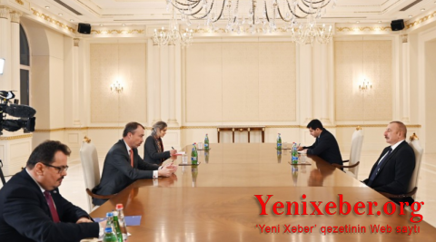 Ильхам Алиев принял спецпредставителя Евросоюза по Южному Кавказу-