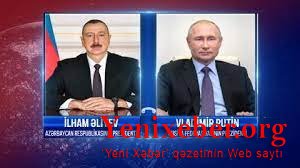 Состоялся телефонный разговор между президентами Азербайджана и России