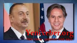 В ходе телефонного разговора Алиев и Блинкен обсудили Южный Кавказ и Украину