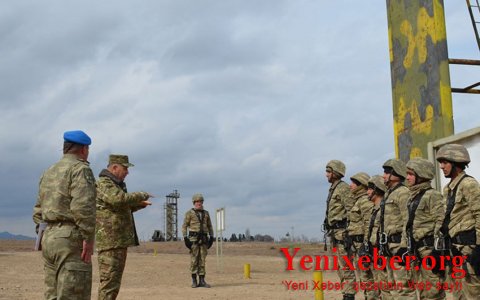 Начальник Генштаба ВС Азербайджана побывал в Сухопутных войсках