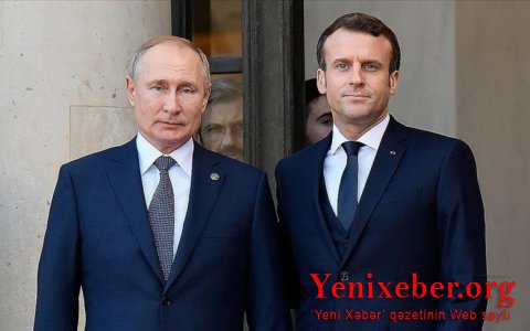 Путин и Макрон обсудили ход российско-украинских переговоров