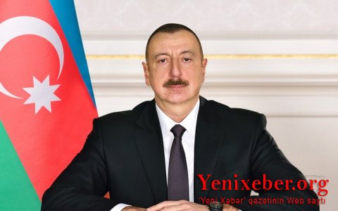 Президент Ильхам Алиев поздравил израильского коллегу