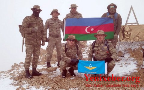 Экспедиция военнослужащих на "Пик Гейдара" завершилась