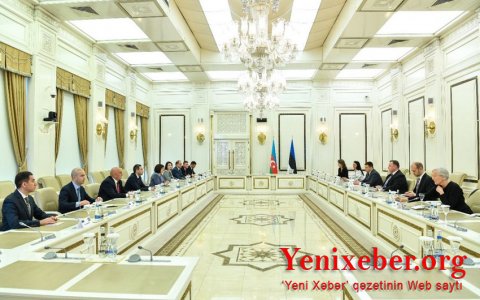 Сахиба Гафарова встретилась со спикером парламента Эстонии