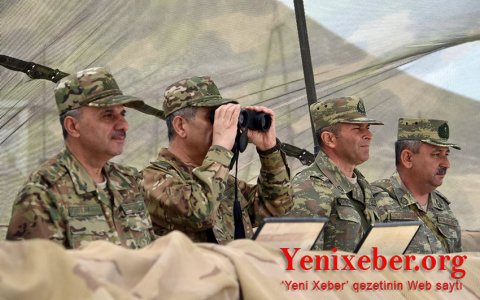 Министр обороны осмотрел введенную в эксплуатацию новую тренировочную инфраструктуру