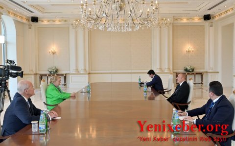 Президент Ильхам Алиев принял заместителя генсека ООН