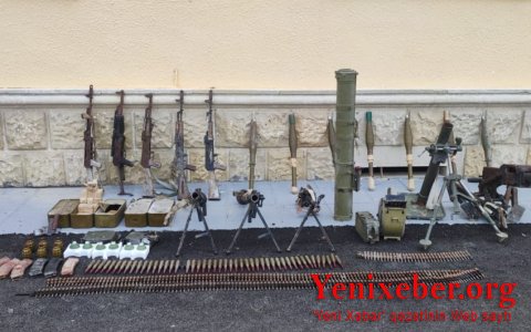 В Физули обнаружено большое количество боеприпасов