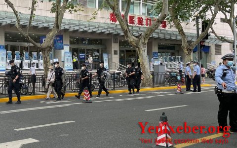 В Шанхае неизвестный напал с ножом на посетителей больницы