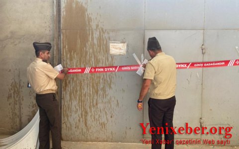 В Баку ограничили деятельность пожароопасного объекта