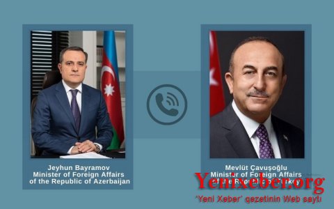 Главы МИД Азербайджана и Турции провели телефонный разговор