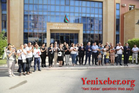 Еще 10 семей выехали в село Агалы Зангиланского района