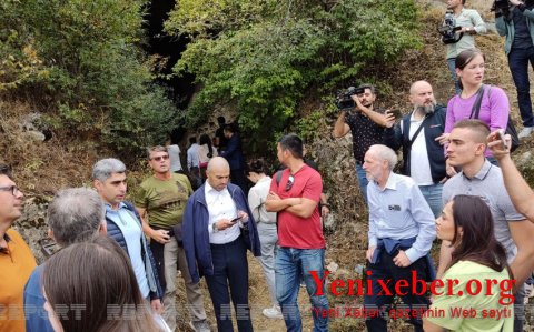 Зарубежные путешественники ознакомились с центром города Физули