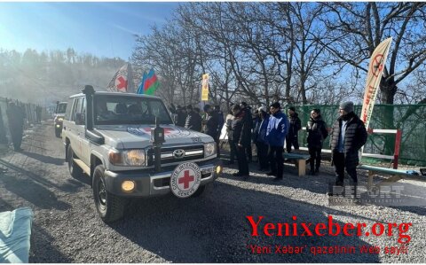 Сегодня по дороге Ханкенди-Лачын беспрепятственно проехали 18 автомобилей миротворцев