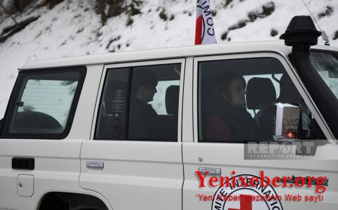 На дороге Ханкенди-Лачын созданы условия для беспрепятственного проезда автомобилей МККК