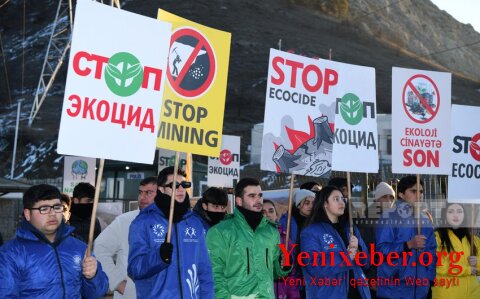 Акция протеста на дороге Ханкенди-Лачын продолжается уже 40 дней