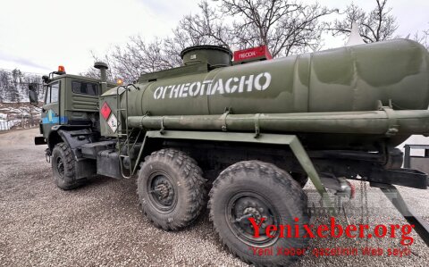 По дороге Ханкенди-Лачын беспрепятственно проехали 9 автомобилей российских миротворцев