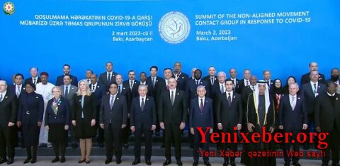 В Баку проходит саммит Контактной группы ДН по борьбе с COVID-19 с участием президента Ильхама Алиева