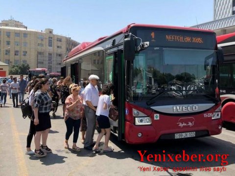 Sərnişin avtobusları iki gün işləməyəcək