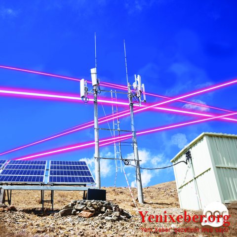 alternativ enerji mənbəyi ilə çalışan yeni baza stansiyası istifadəyə verib