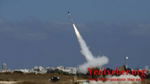 İsrailə raket atıldı-