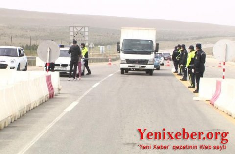 Torpaq yolla rayonlara gedib-gələnlər müəyyən edilərək cərimələnəcək —