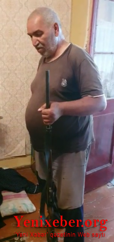 Qanunsuz olaraq saxlanılan ov tüfəngi götürülüb-