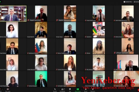 Dövlət qulluqçularının onlayn andiçmə mərasimi keçirildi-