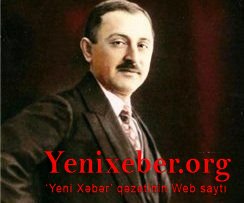 Nəsib bəy Yusifbəylinin doğum günüdür-