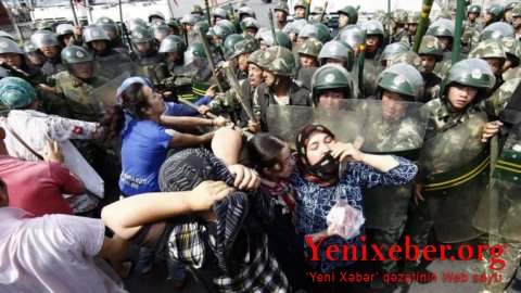 ÇİNDƏ UYĞURLARA QARŞI ZÜLMÜN PƏRDƏARXASI –