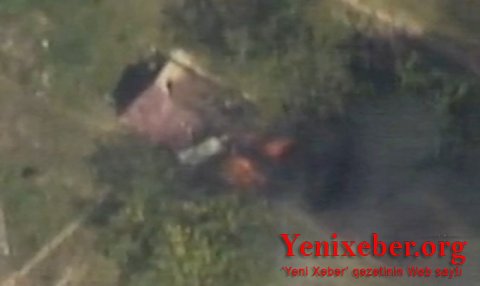 Düşmənə məxsus kazarma məhv edilib - 