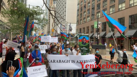 Kanadada da ordumuza dəstək aksiyası keçirildi-