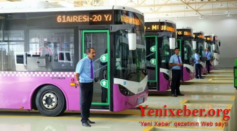 İctimai nəqliyyatın fəaliyyəti dayandırılıb