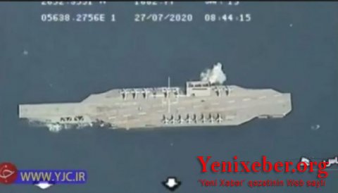 İran raket zərbəsi endirdi-