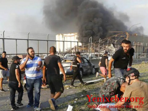 Beyrutdakı partlayışda ölənlərin sayı artıb