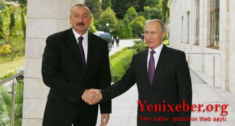 İlham Əliyev Putinlə telefonda danışdı