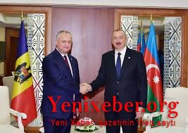 Prezident İlham Əliyev moldovalı həmkarını təbrik edib
