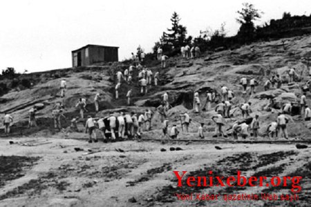 Əsirlərin diri-diri yandırıldığı düşərgə -