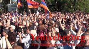 İrəvanda yürüş-mitinq keçirilib-
