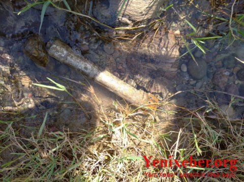 Bu rayonda raket hissəsi tapılıb-