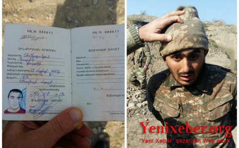 Düşmənin daha bir hərbçisi əsir götürülüb -