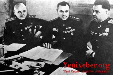 Almaniyadan 20 vaqon qənimət gətirən general –