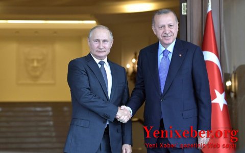 Ərdoğanla Putin Dağlıq Qarabağı müzakirə etdilər